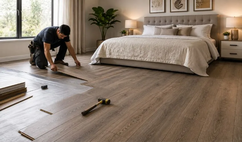 Flooring Installation for Bedrooms