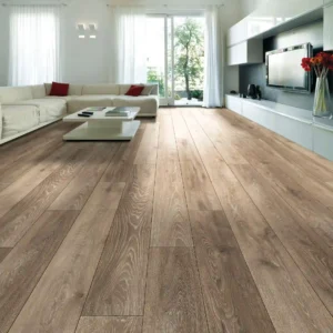 Galloway Brown Oak 8mm Laminate Flooring