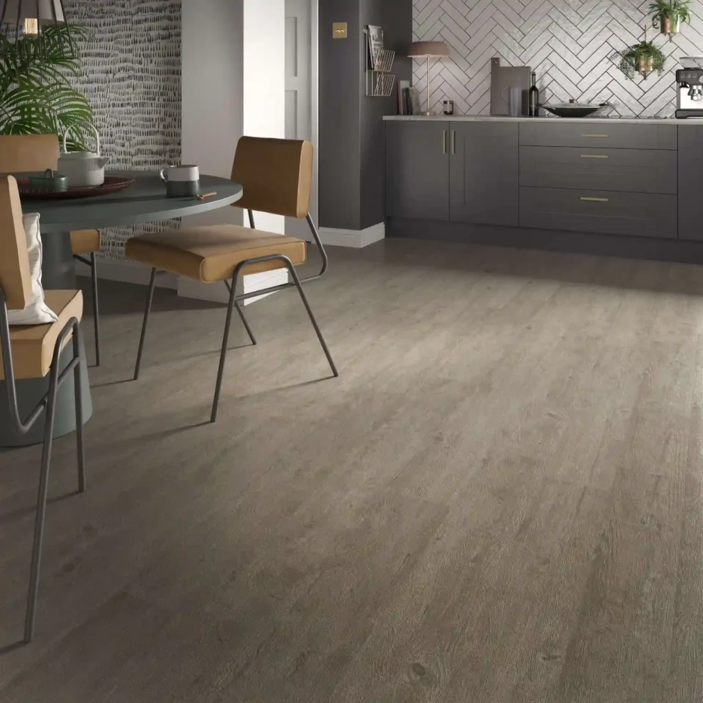 Gilpin Weathered Ash Brown SPC Flooring