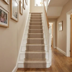 Natura Beige Stair Runner Carpet