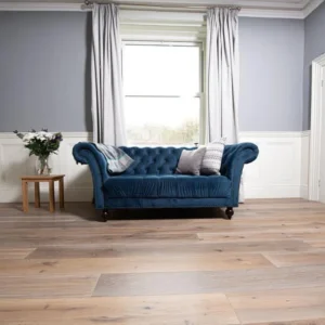 Smoked Grey wide oak plank engineered floor