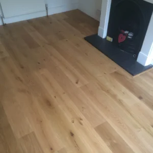 Wide Plank Oak engineered flooring