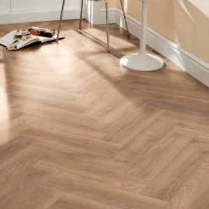 Olney Light Oak Herringbone 8mm Laminate Flooring