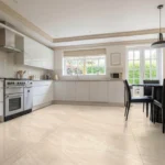 Classic Black Vein Gloss Porcelain Kitchen Floor Tile