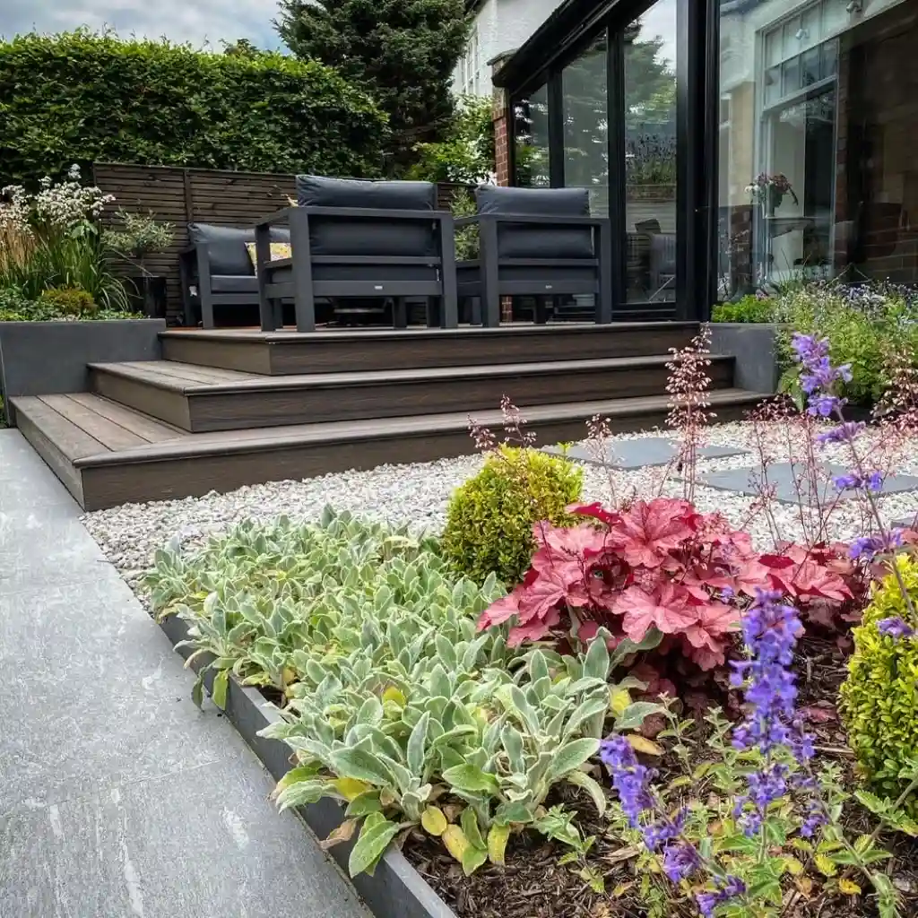 Iroko Composite Decking Floor