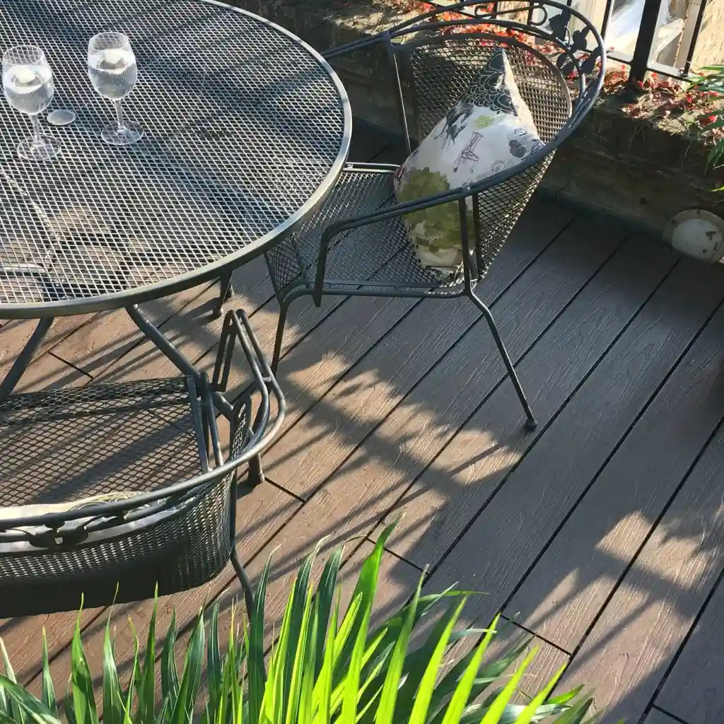 Iroko Composite Decking Floor
