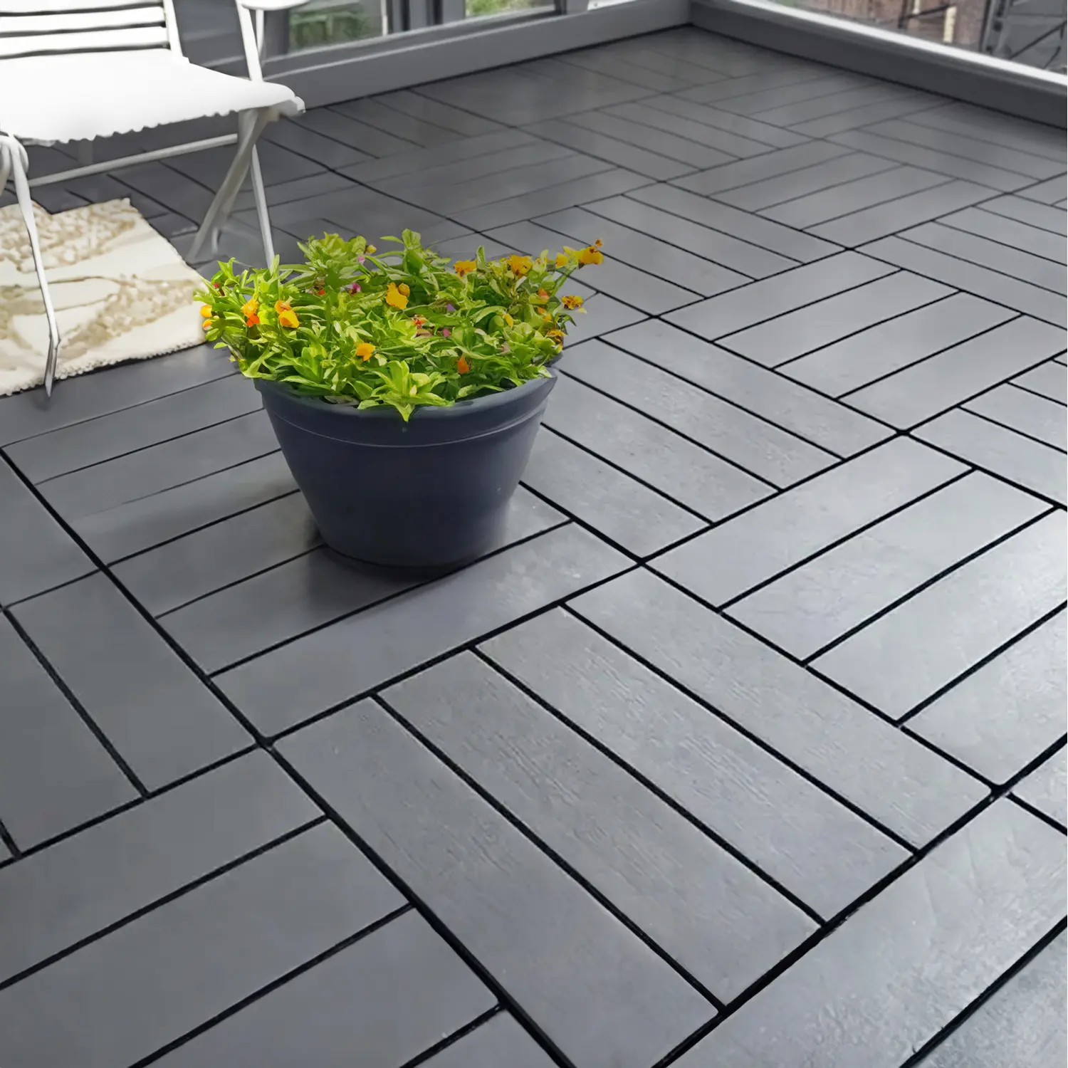 Polydeck PVC Decking Tiles