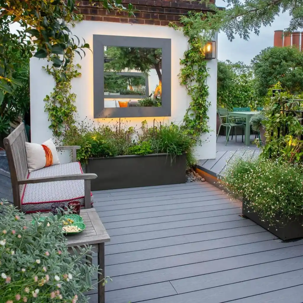 Stone Composite Decking Floor
