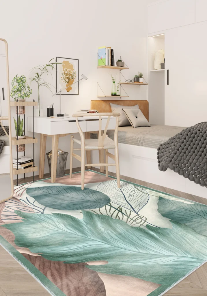 Althea Green Kids Room Carpets