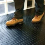 Black Cobadot Rubber Studded Matting