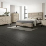Dark Grey DP WPC Flooring