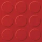Warm Red Rubber Stud Tiles